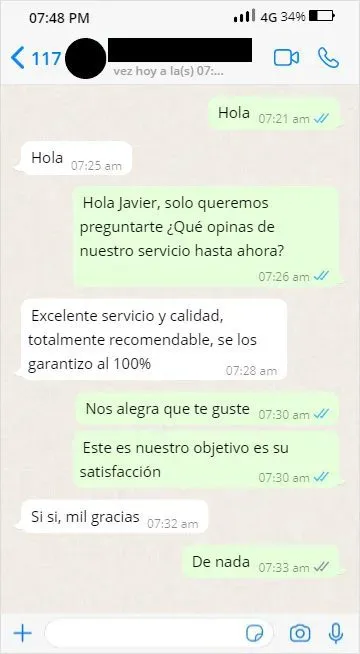 Reseña verificada de cliente IPTV Chile Premium 3